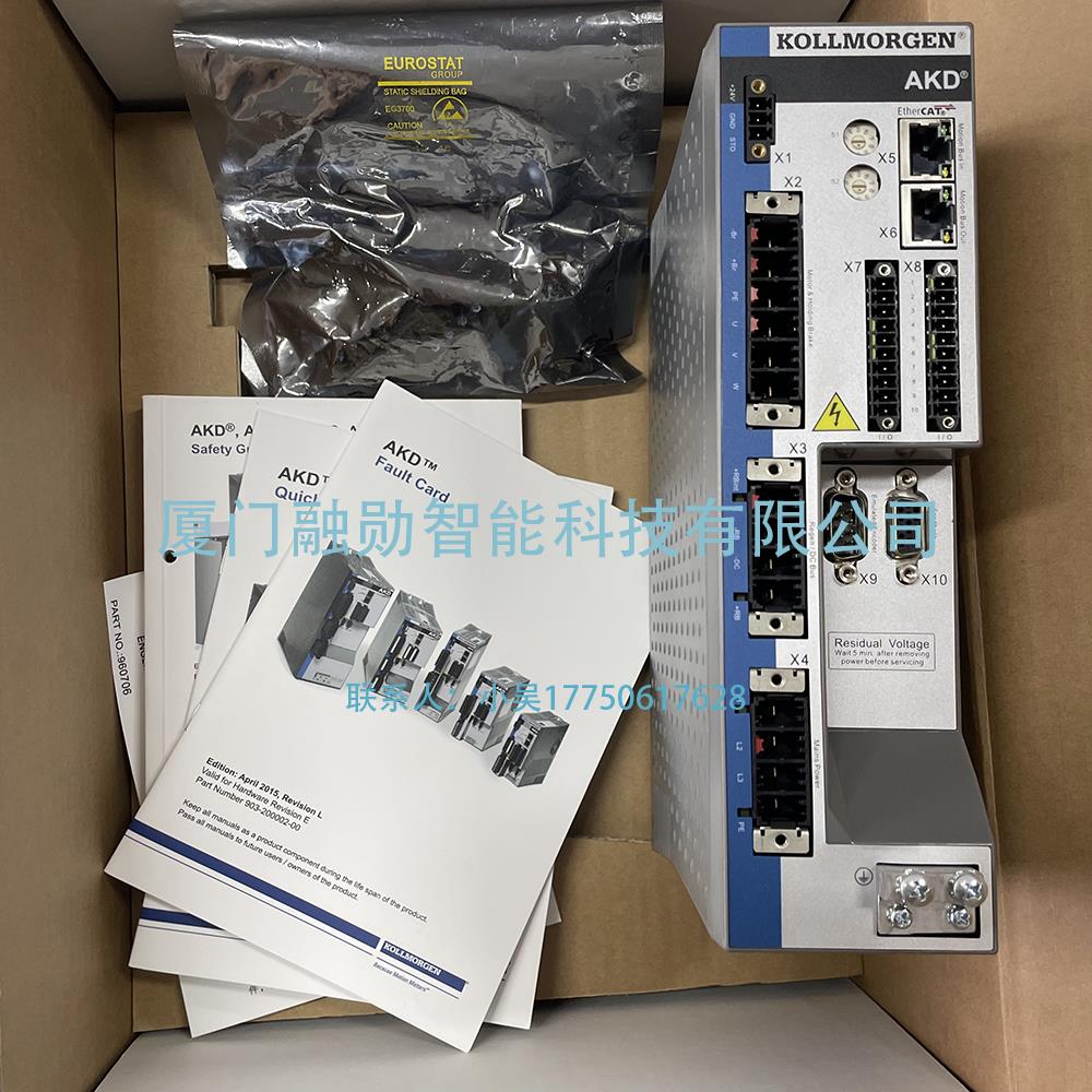 Kollmorgen科尔摩根 AKD-P00307-NBCC-I000 伺服驱动器 原装原箱议价