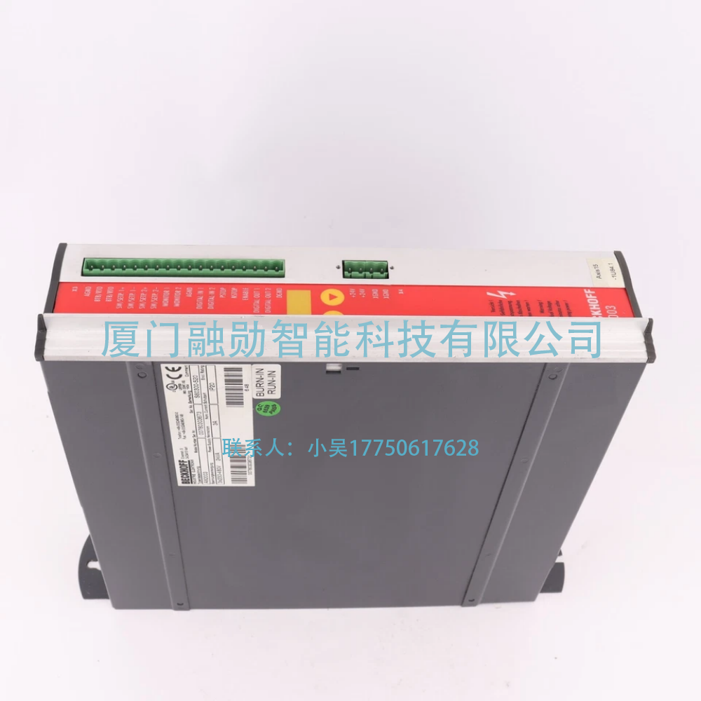 Beckhoff倍福 AX2003 S60300-520 数字紧凑型伺服驱动放大器 全新原装