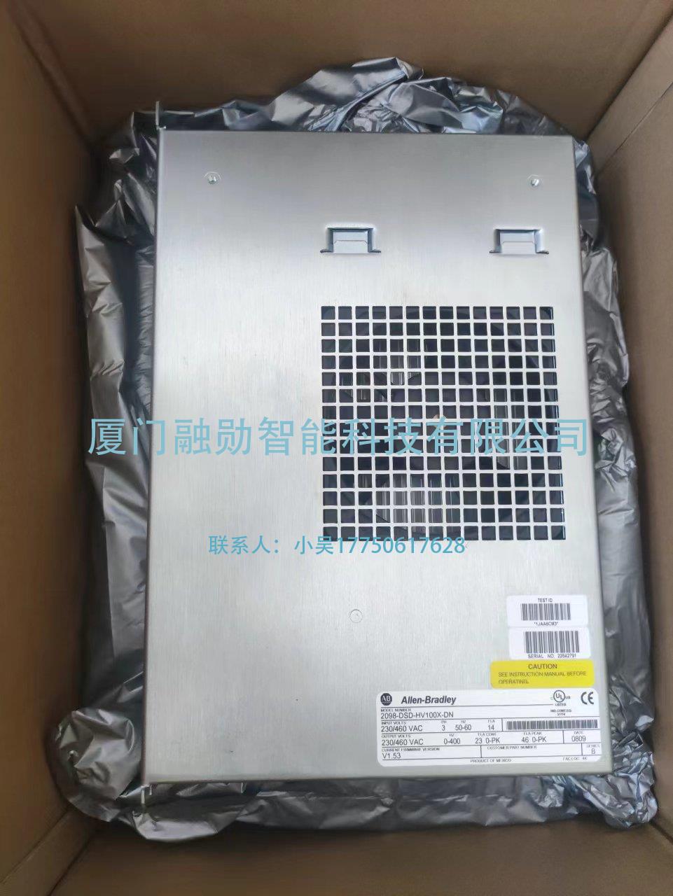 AB罗克韦尔 2098-DSD-HV100X-DN 伺服驱动器 全新 议价出售
